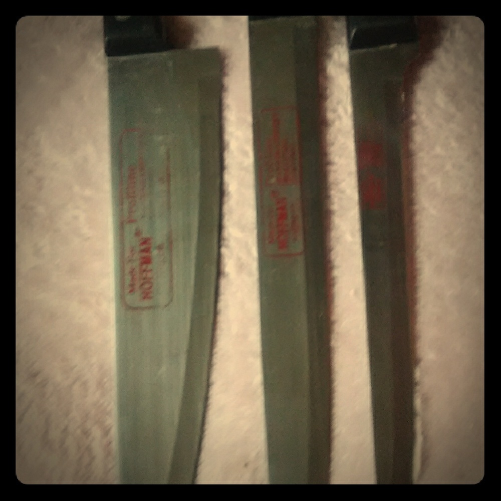 Vintage German chefs knives. Soligen